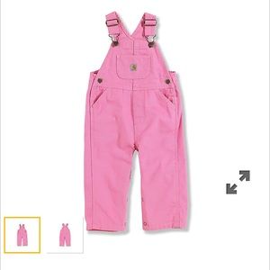 Carhartt pink overalls